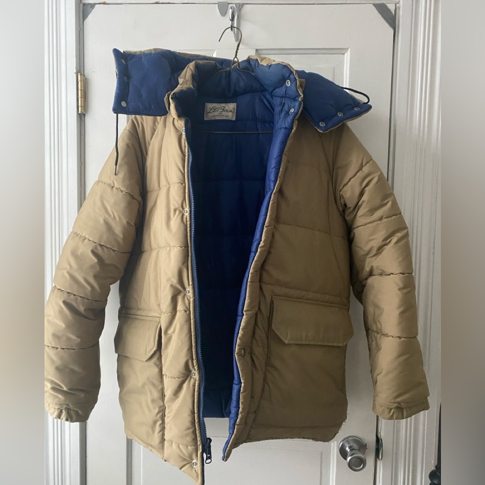 Vintage LL Bean heavy coat
